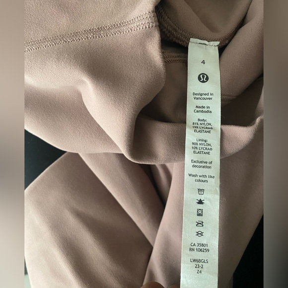 ⭐️Lululemon Align HR Crop 23” Twilight Rose⭐️ - Picture 8 of 11